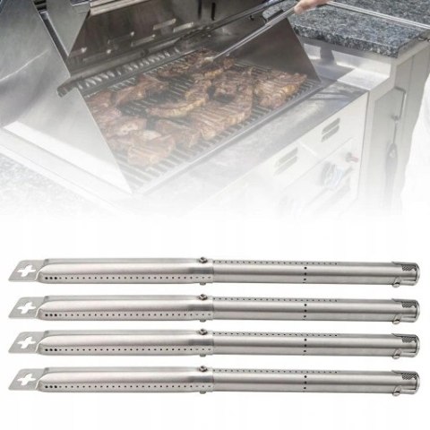 GRILL GAZOWY PALNIK RUROWY DLA CHARBROIL RUREK DO GRILLA GAZOWEGO x4