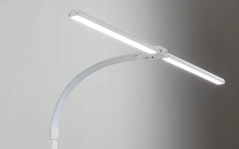 LAMPKA BIURKOWA DESK LAMP 11 BIAŁA MOC DO 24 W LAMPA KREŚLARSKA