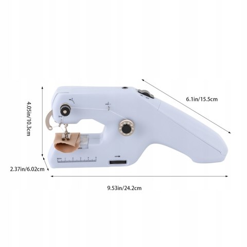 RĘCZNA MINI ELEKTRYCZNA MASZYNA DO SZYCIA PRZENOŚNA AUTOMATYCZNA DIY