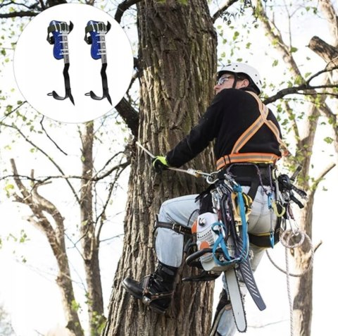 ZESTAW NARZĘDZI DO WSPINACZKI NA DRZEWIE DO 150KG DRZEWOWŁAZ WSPINACZKA