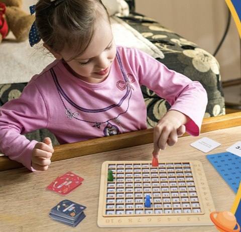 2w1 MONTESSORI DODAWANIE + MNOŻENIE GRA EDUKACYJNA UKŁADANKA NAUKI DZIECI